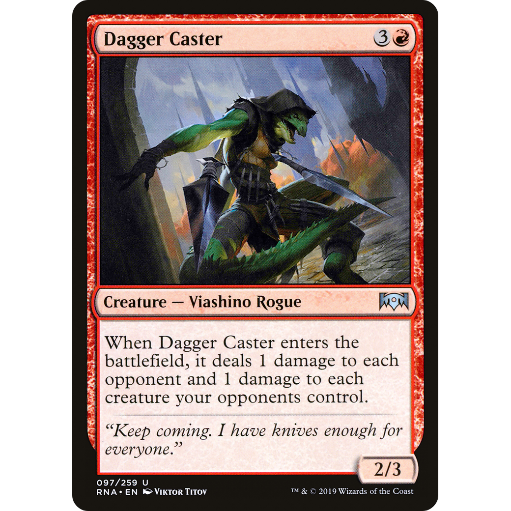 Dagger Caster (RNA-097) - Ravnica Allegiance Foil