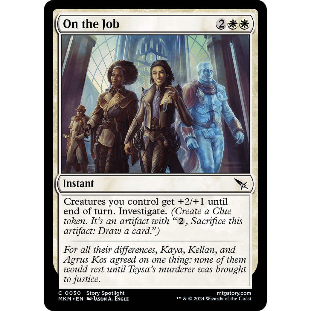 On the Job (MKM-030) - Murders at Karlov Manor