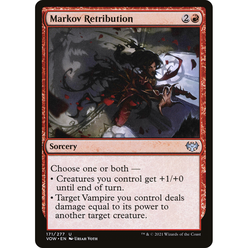 Markov Retribution (VOW-171) - Innistrad: Crimson Vow