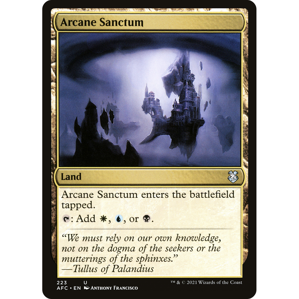 Arcane Sanctum (AFC-223) - Forgotten Realms Commander