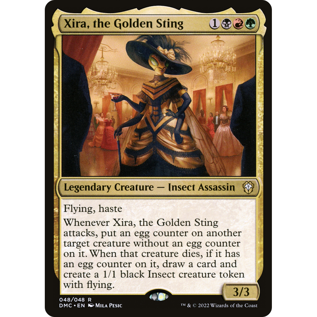 Xira, the Golden Sting (DMC-048) - Dominaria United Commander