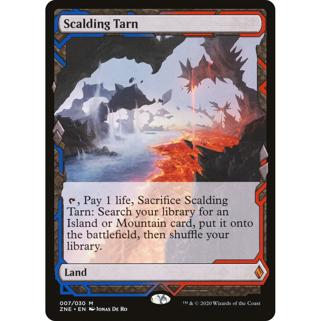 Scalding Tarn (ZNE-007) - Zendikar Rising Expeditions Foil