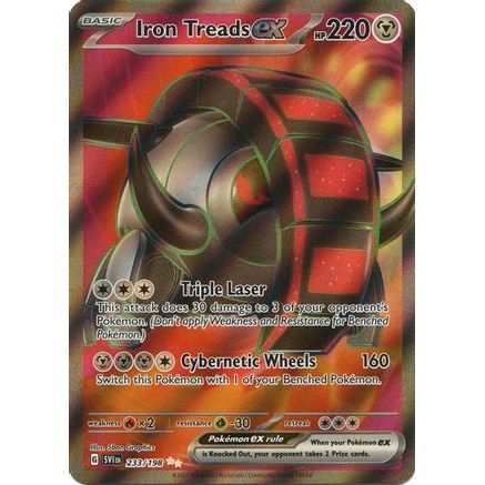 Iron Treads ex - 233/198 233 - SV01 Scarlet & Violet Base Set Holofoil