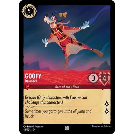 Goofy - Daredevil (111/204) - The First Chapter Cold Foil
