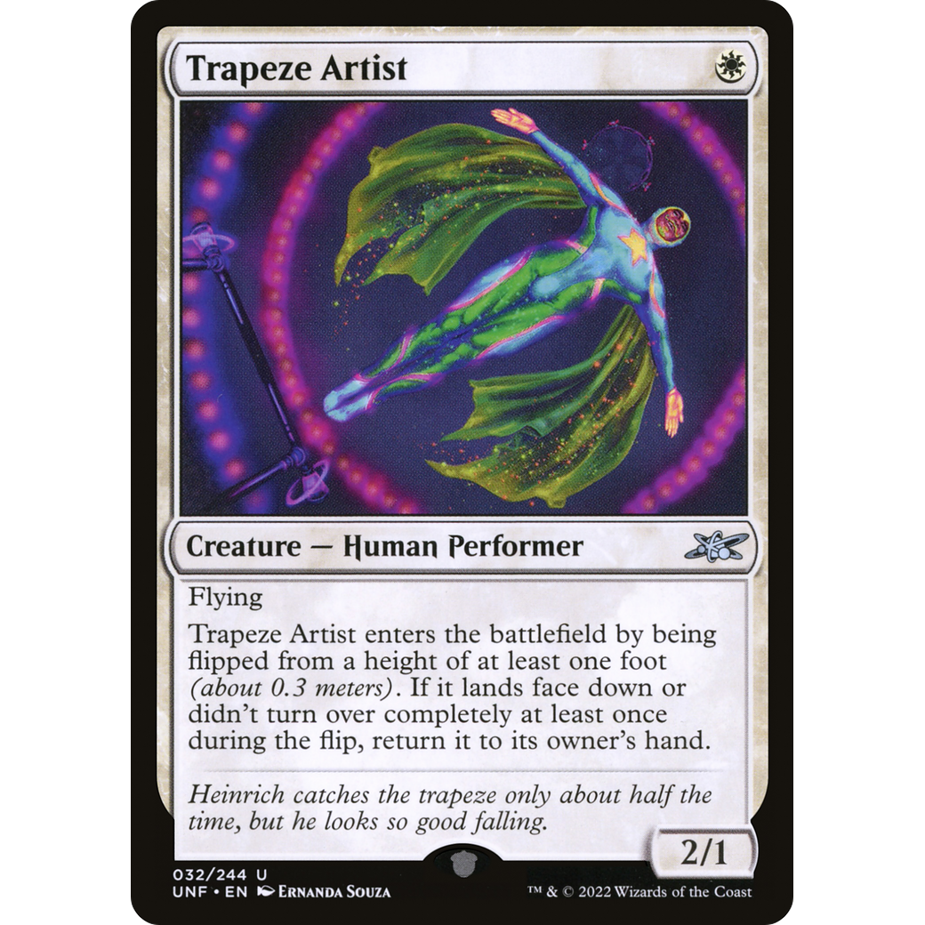 Trapeze Artist (UNF-032) - Unfinity Foil
