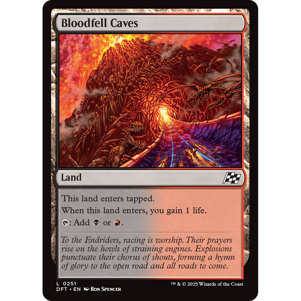 Bloodfell Caves (DFT-251) - Aetherdrift Foil