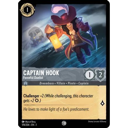 Captain Hook - Forceful Duelist (174/204) - The First Chapter