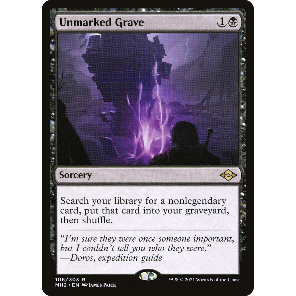 Unmarked Grave (MH2-106) - Modern Horizons 2