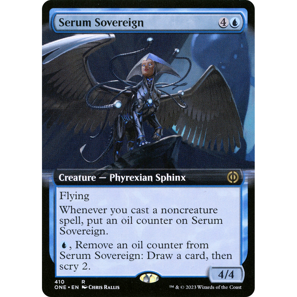Serum Sovereign (ONE-410) - Phyrexia: All Will Be One: (Extended Art) Foil