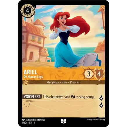 Ariel - On Human Legs (1/204) - The First Chapter Cold Foil