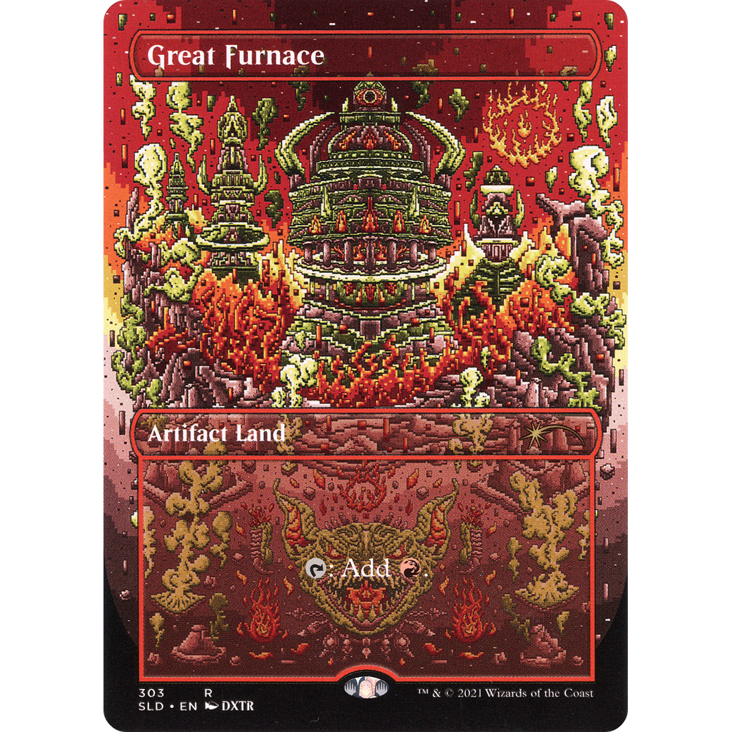 Great Furnace (SLD-303) - Secret Lair Drop (Borderless)