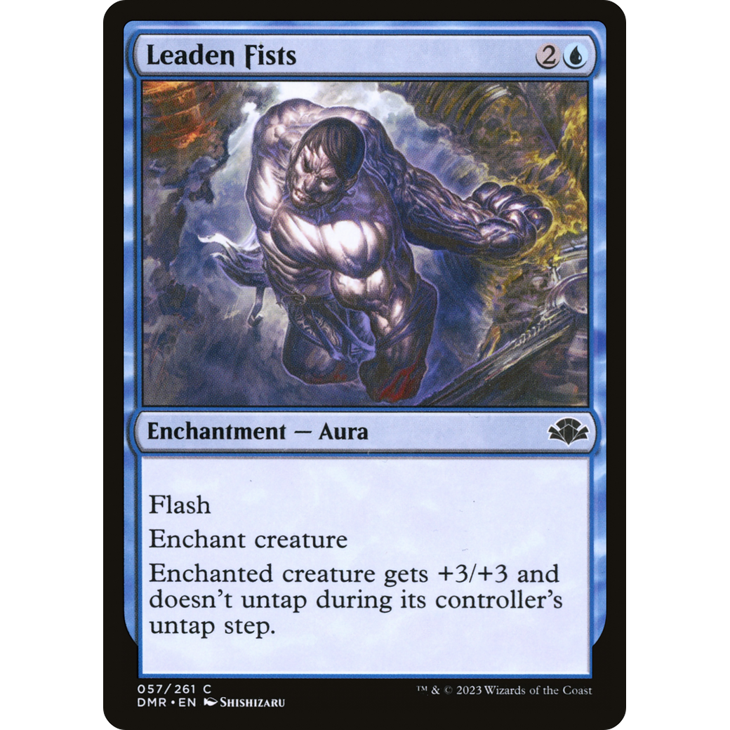 Leaden Fists (DMR-057) - Dominaria Remastered Foil
