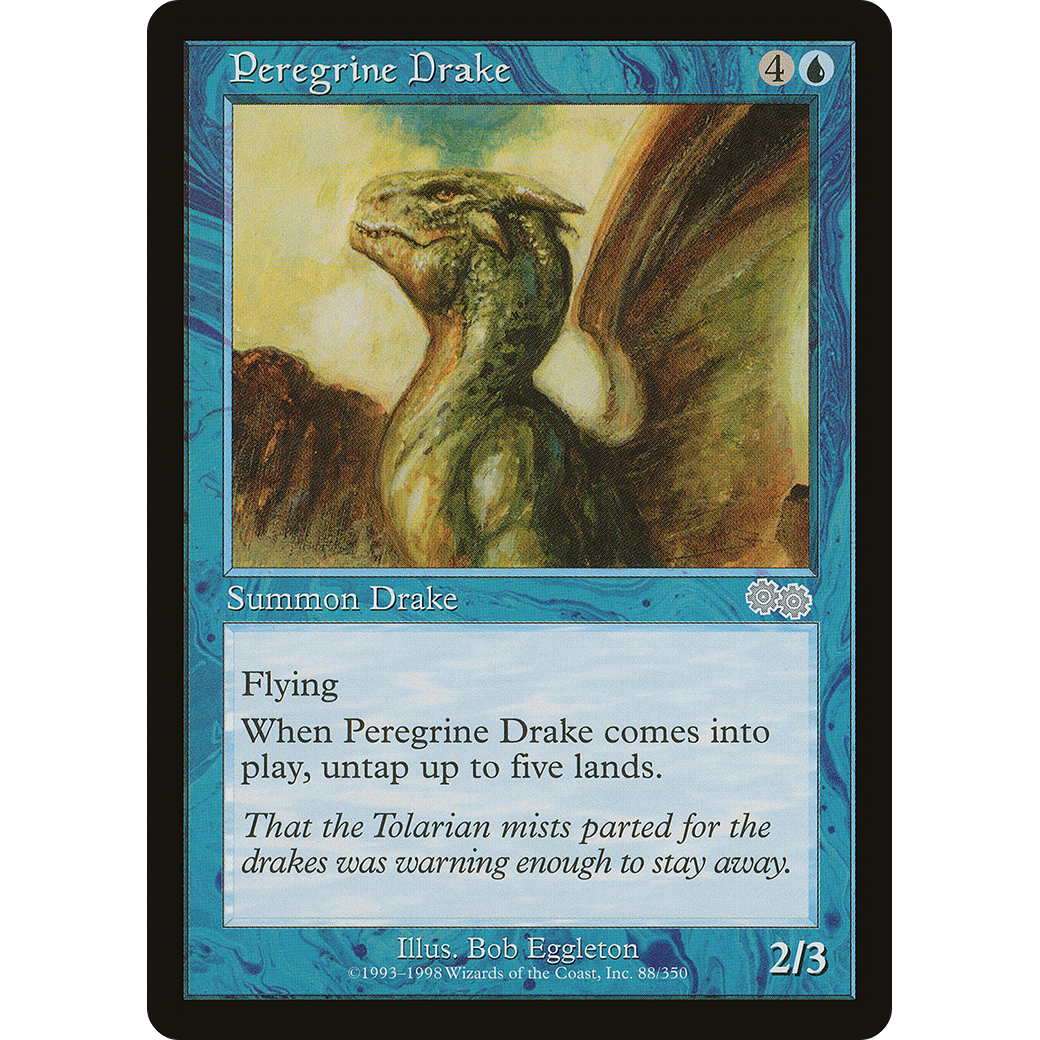 Peregrine Drake (USG-088) - Urza's Saga