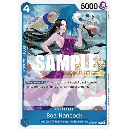 Boa Hancock (Judge) (OP02-059) - One Piece Promotion Cards Foil