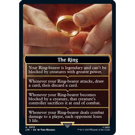 The Ring Helper Card (LTR-013) - The Lord of the Rings: Tales of Middle-earth