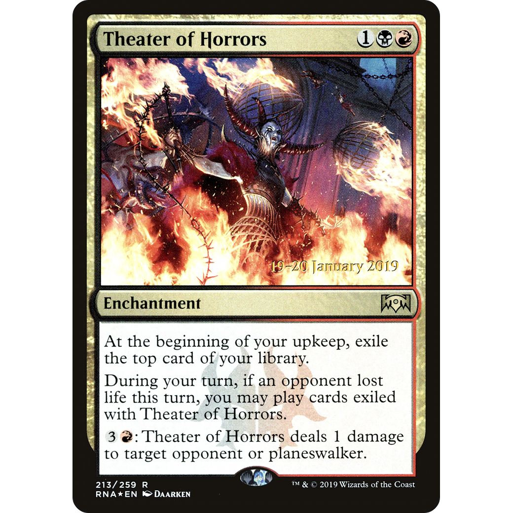 Theater of Horrors (PRE-213) - Ravnica Allegiance Promos Foil