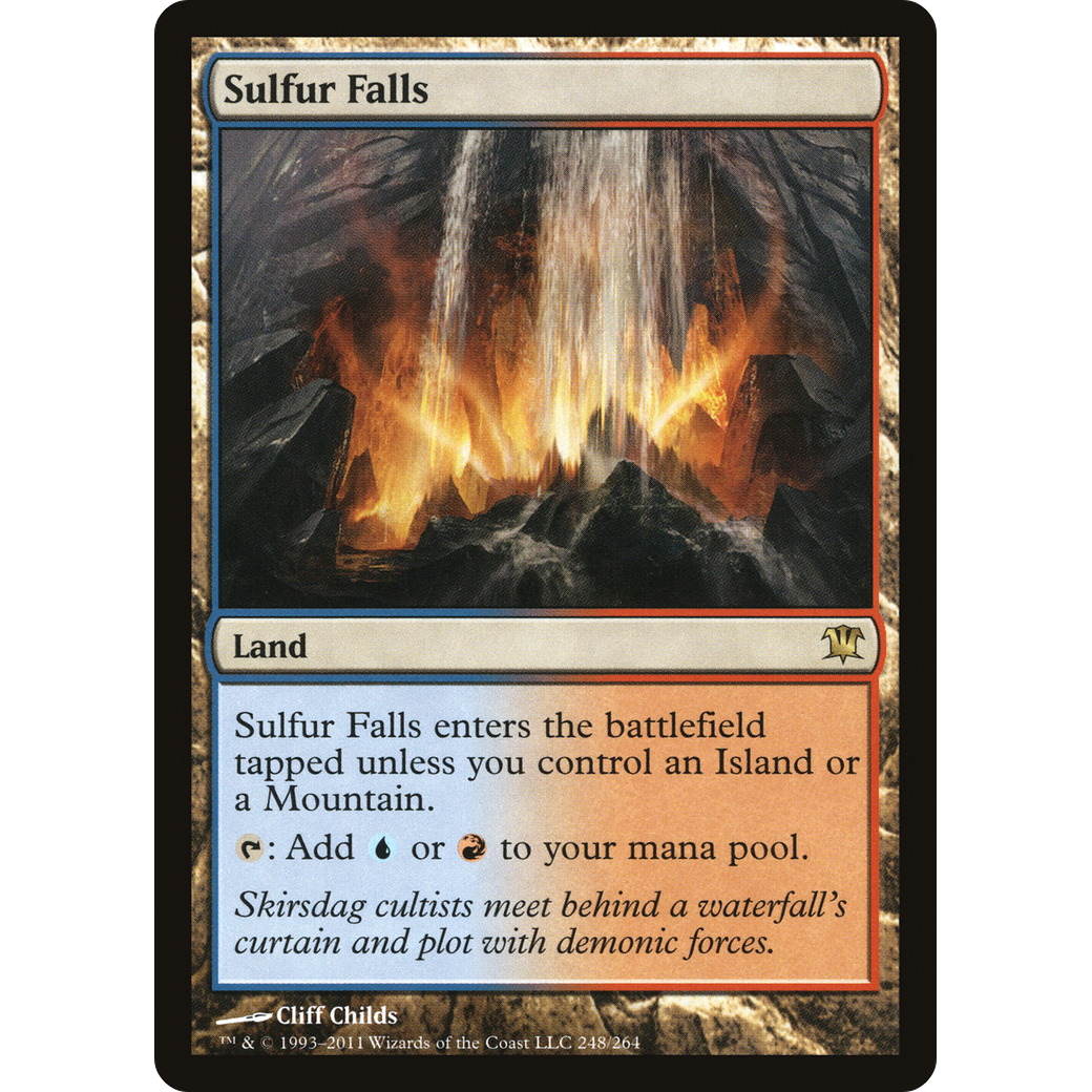 Sulfur Falls (ISD-248) - Innistrad Foil