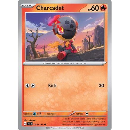 Charcadet - 038/193 38 - SV02 Paldea Evolved Reverse Holofoil