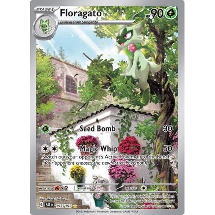 Floragato - 197/193 197 - SV02 Paldea Evolved Holofoil