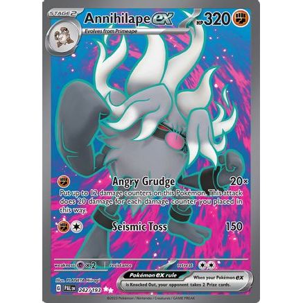 Annihilape ex - 242/193 242 - SV02 Paldea Evolved Holofoil