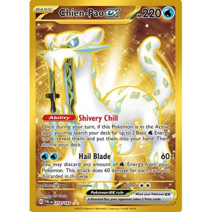 Chien-Pao ex - 274/193 274 - SV02 Paldea Evolved Holofoil