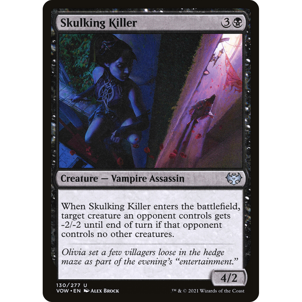Skulking Killer (VOW-130) - Innistrad: Crimson Vow