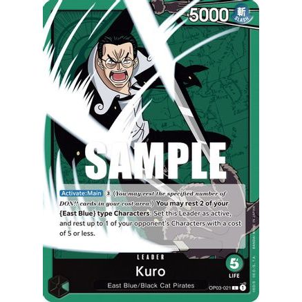Kuro (OP03-021) - Pillars of Strength