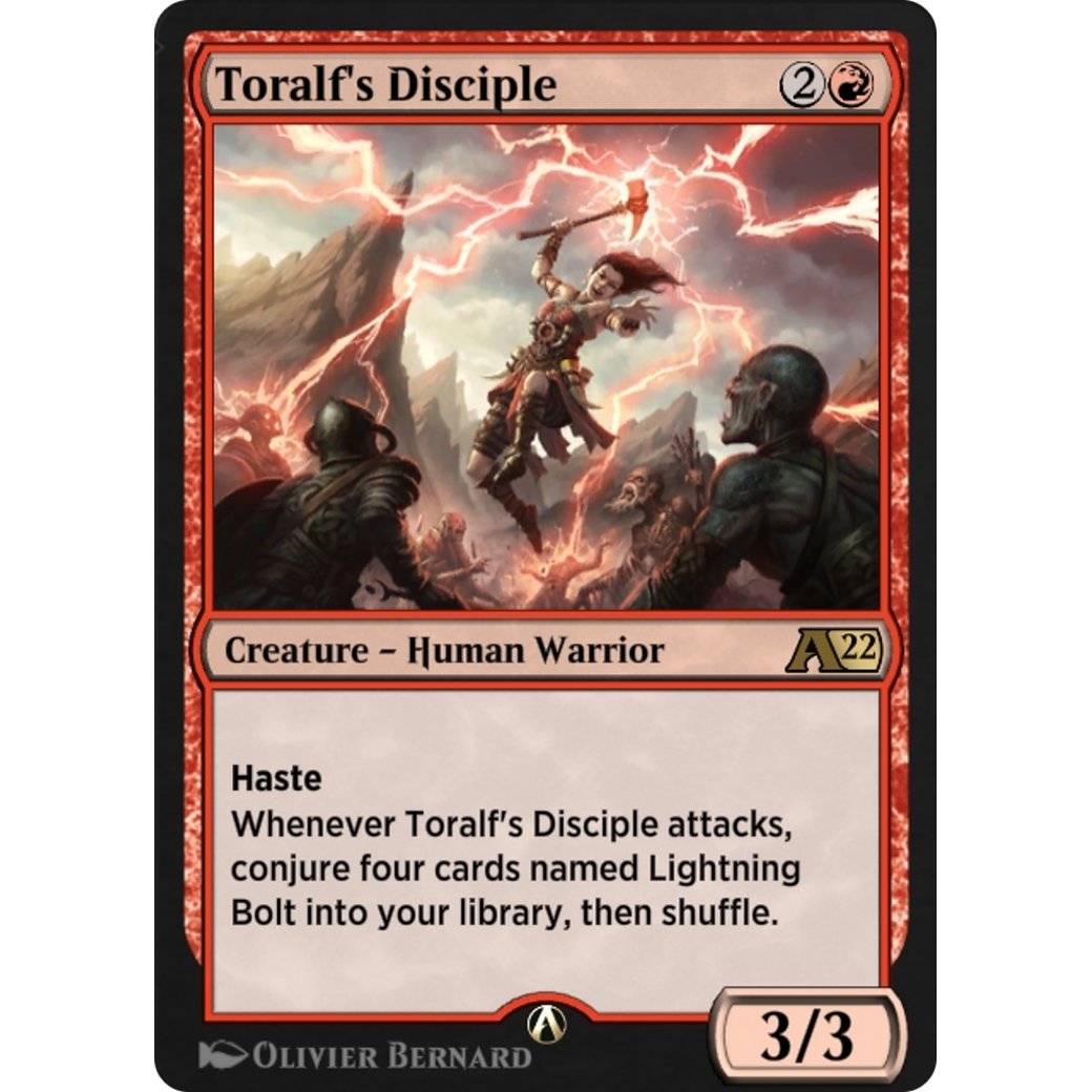 Toralf's Disciple (Y22-044) - Alchemy: Innistrad