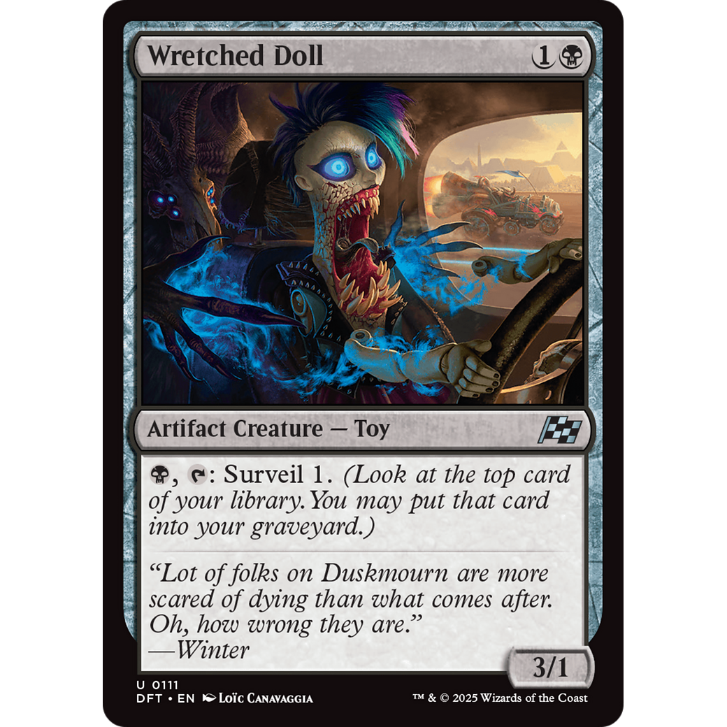 Wretched Doll (DFT-111) - Aetherdrift Foil