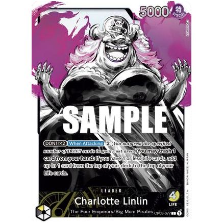 Charlotte Linlin (077) (Alternate Art) (OP03-077) - Pillars of Strength Foil