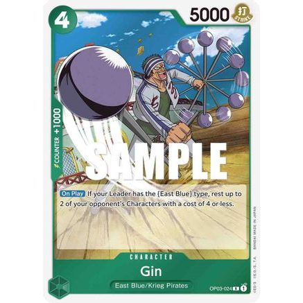 Gin (OP03-024) - Pillars of Strength Foil