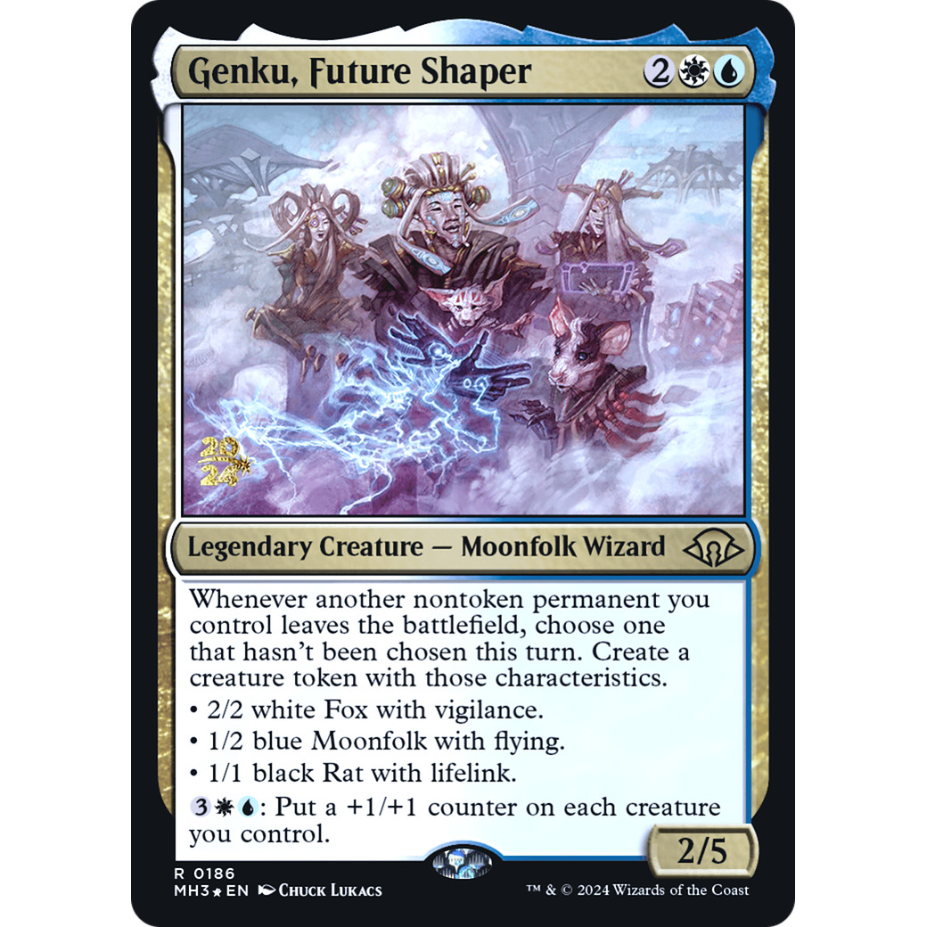 Genku, Future Shaper (PRE-186S) - Modern Horizons 3 Promos Foil