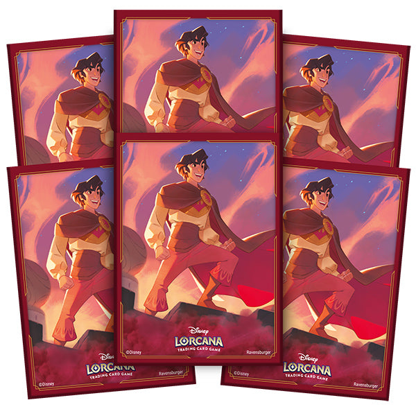 Lorcana TCG: Shimmering Skies: Aladdin Sleeves