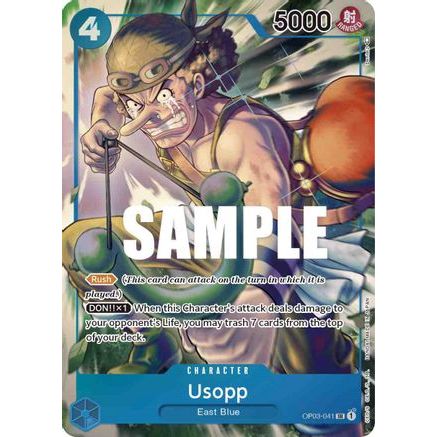 Usopp (Alternate Art) (OP03-041) - Pillars of Strength Foil
