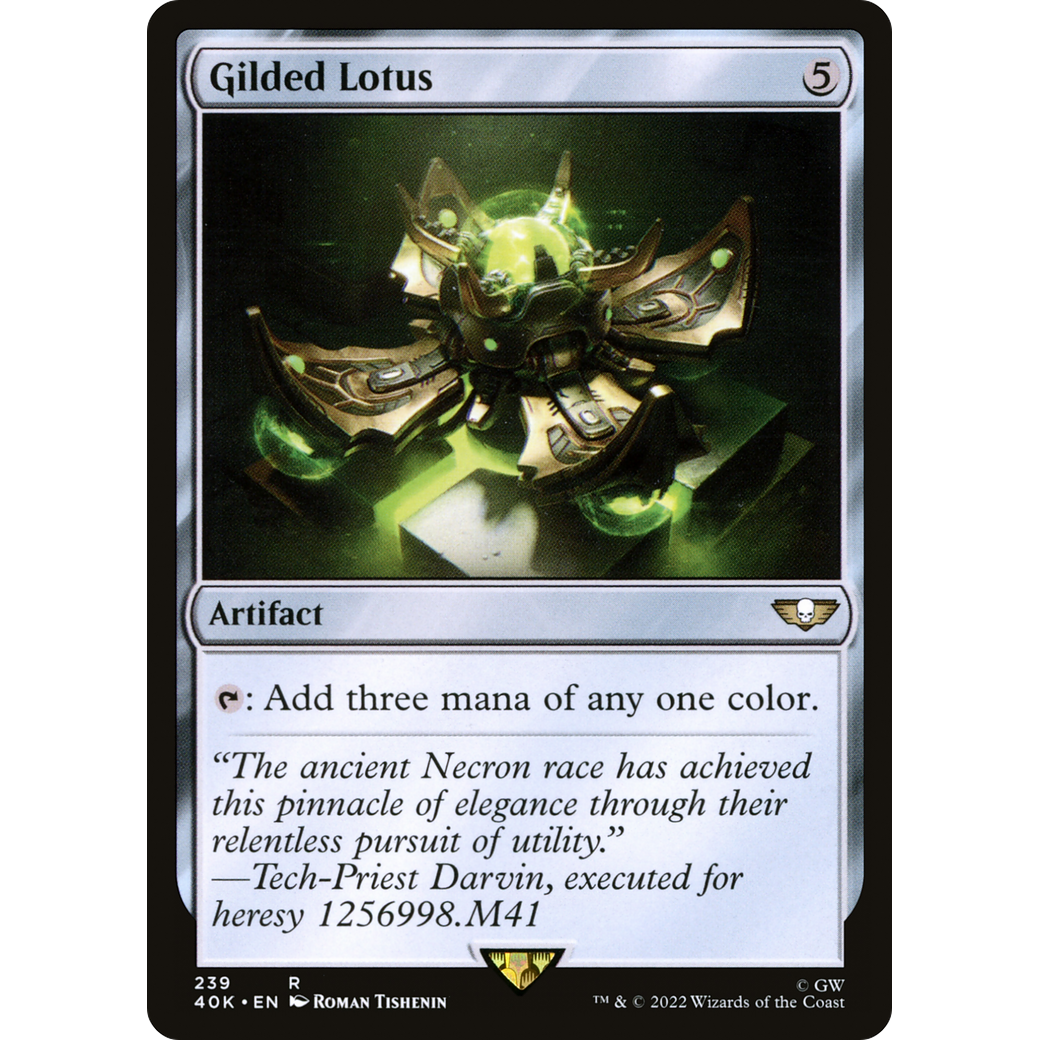 Gilded Lotus (40K-239) - Warhammer 40,000 Commander