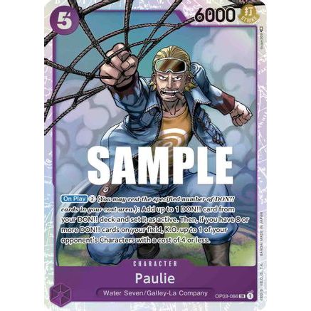 Paulie (OP03-066) - Pillars of Strength Foil