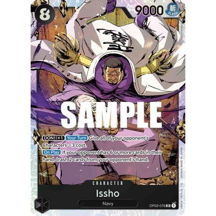 Issho (OP03-078) - Pillars of Strength Foil