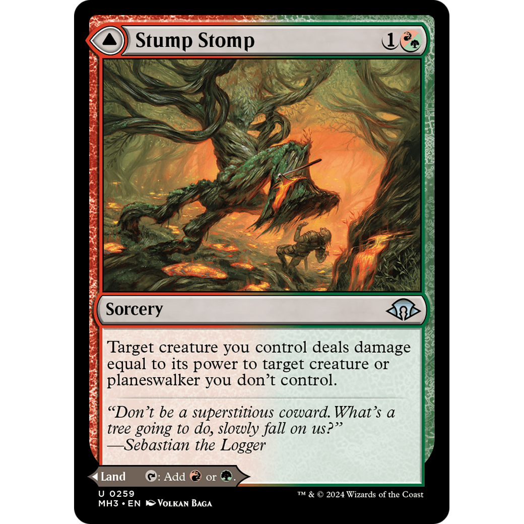 Stump Stomp // Burnwillow Clearing (MH3-259) - Modern Horizons 3
