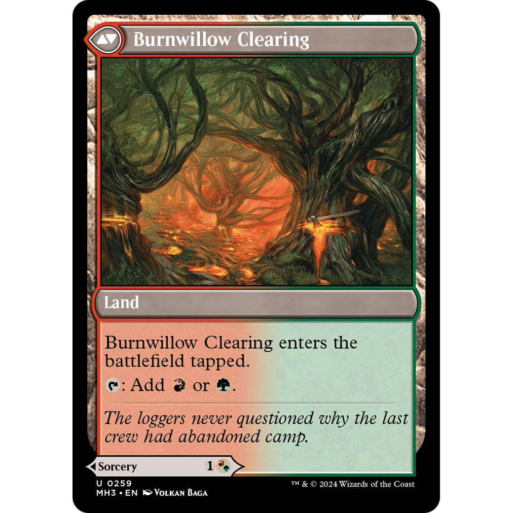 Stump Stomp // Burnwillow Clearing (MH3-259) - Modern Horizons 3