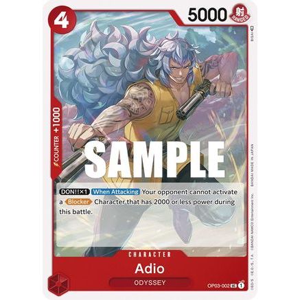 Adio (OP03-002) - Pillars of Strength