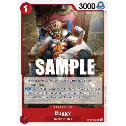 Buggy (008) (OP03-008) - Pillars of Strength
