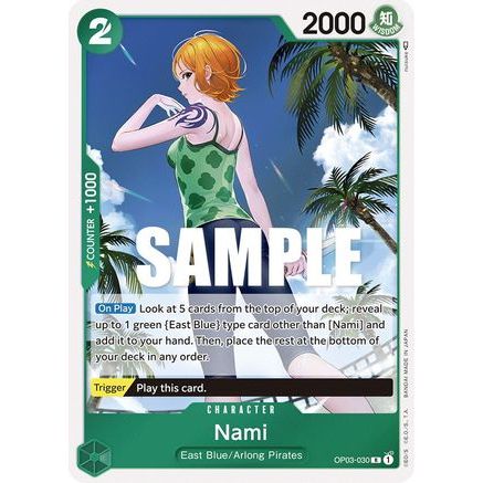 Nami (030) (OP03-030) - Pillars of Strength Foil