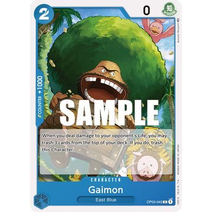 Gaimon (OP03-043) - Pillars of Strength