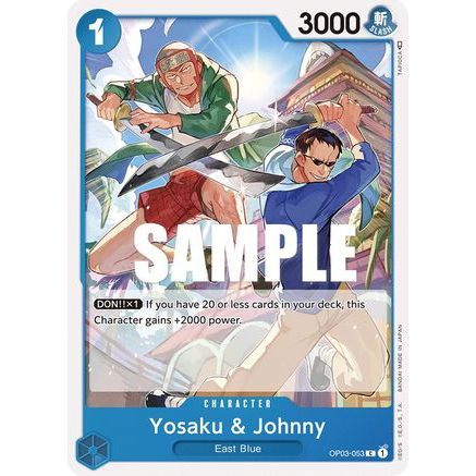 Yosaku & Johnny (OP03-053) - Pillars of Strength