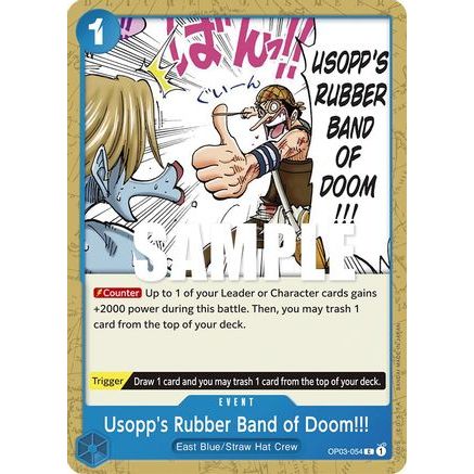 Usopp's Rubber Band of Doom!!! (OP03-054) - Pillars of Strength