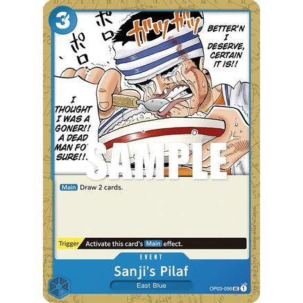 Sanji's Pilaf (OP03-056) - Pillars of Strength
