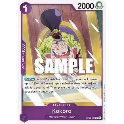 Kokoro (OP03-062) - Pillars of Strength Foil