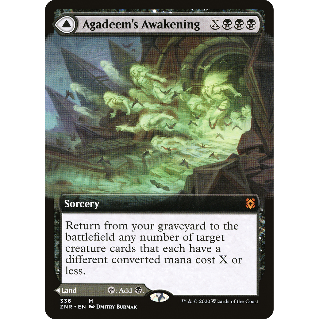 Agadeem's Awakening (Extended Art) (ZNR-336) - Zendikar Rising: (Extended Art)