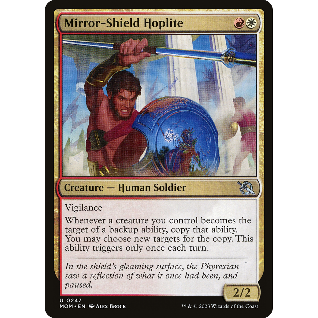 Mirror-Shield Hoplite (MOM-247) - March of the Machine