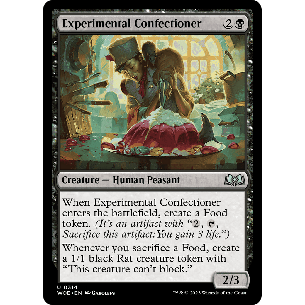 Experimental Confectioner (WOE-314) - Wilds of Eldraine